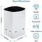 Ipower 50-Pack 5 Gallon Black-and-White Material Grow Bags, 50PK GLGROWBAGFILM5X50 - alternate 8